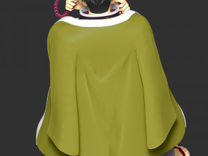 Demon Slayer Hinokami Chronicles - Gyomei Himejima 3D Baskı Modeli