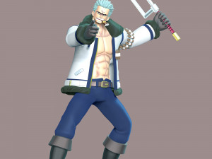 Smoker - One Piece Modelo de impresión 3D