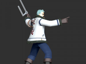 Smoker - One Piece 3D Baskı Modeli