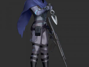 Omen - Valorant 3D Print Model
