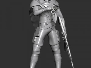 Omen - Valorant 3D Print Model