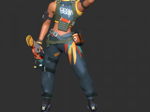 Valorant - Raze 3D Baskı Modeli