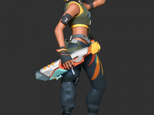 Valorant - Raze 3D Baskı Modeli