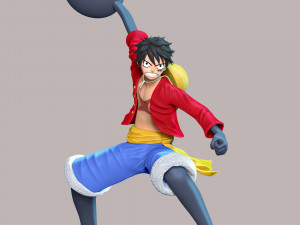 Monkey D Luffy Modelo de impresión 3D