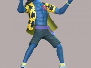 Arlong - One Piece 3D Принт Модель
