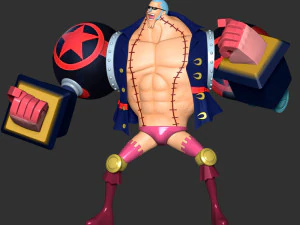 Franky - One Piece 3D Print Model