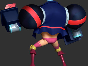 Franky - One Piece 3D 프린트 모델