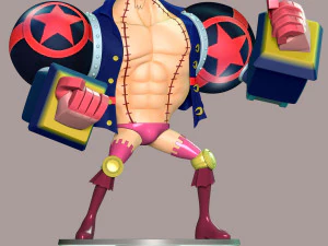Franky - One Piece 3D Print Model
