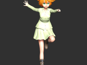 The Promised Neverland - Emma Model do druku 3D