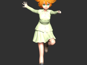 The Promised Neverland - Emma Model do druku 3D