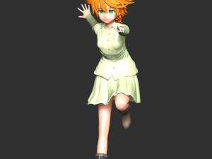 The Promised Neverland - Emma Model do druku 3D