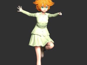 The Promised Neverland - Emma Model do druku 3D