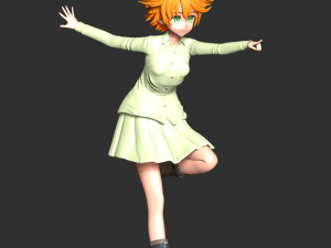 The Promised Neverland - Emma Model do druku 3D