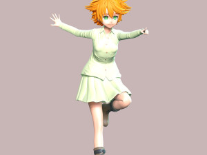 The Promised Neverland - Emma 3D Print Model
