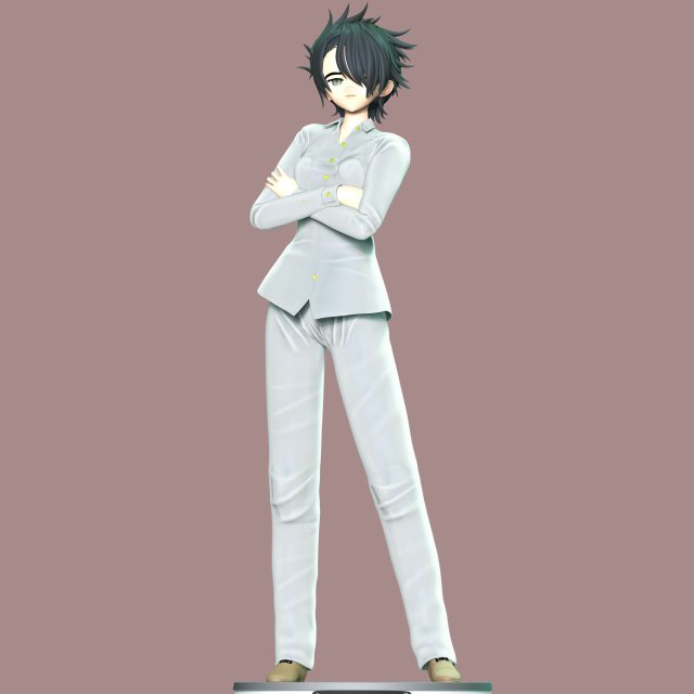 The Promised Neverland - Ray Modelo de impresión 3D .c4d .max .obj .3ds .fbx .stl .blend 