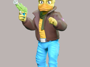 Ace Duck - Teenage Mutant Ninja Turtles 3D Print Model