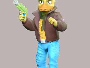 Ace Duck - Teenage Mutant Ninja Turtles 3D Print Model