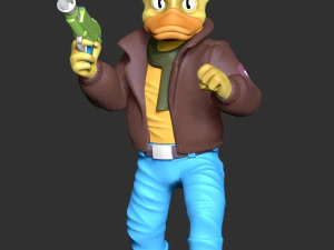 Ace Duck - Teenage Mutant Ninja Turtles 3D Print Model
