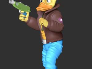 Ace Duck - Teenage Mutant Ninja Turtles 3D Print Model