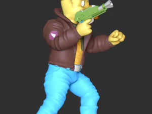 Ace Duck - Teenage Mutant Ninja Turtles 3D Print Model