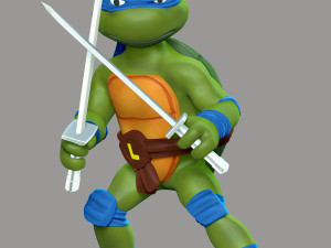 Leonardo - Teenage Mutant Ninja Turtles 3D Print Model