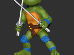 Leonardo - Teenage Mutant Ninja Turtles 3D Принт Модель