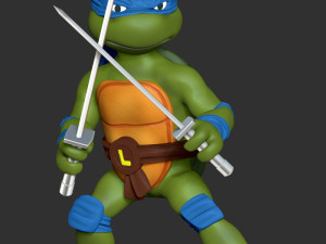 Leonardo - Teenage Mutant Ninja Turtles 3D Принт Модель