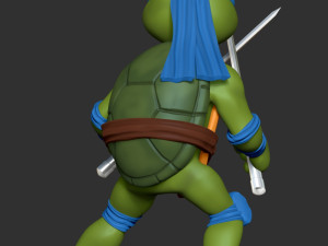 Leonardo - Teenage Mutant Ninja Turtles 3D Принт Модель