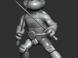 Leonardo - Teenage Mutant Ninja Turtles 3D Принт Модель