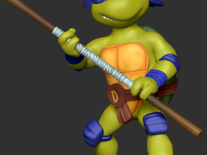Donatello - Teenage Mutant Ninja Turtles 3D Принт Модель