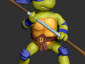 Donatello - Teenage Mutant Ninja Turtles 3D Принт Модель
