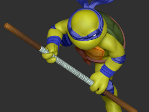 Donatello - Teenage Mutant Ninja Turtles 3D Принт Модель