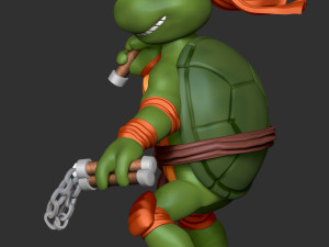 Michelangelo - Teenage Mutant Ninja Turtles Model do druku 3D