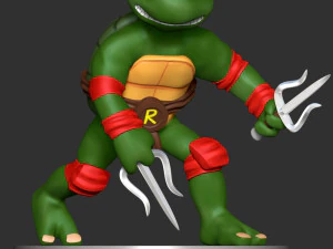 Raphael - Teenage Mutant Ninja Turtles 3D Print Model