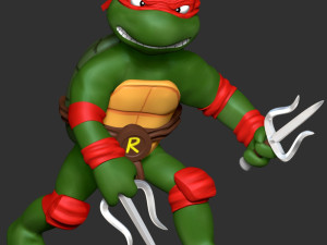 Raphael - Teenage Mutant Ninja Turtles 3D Print Model