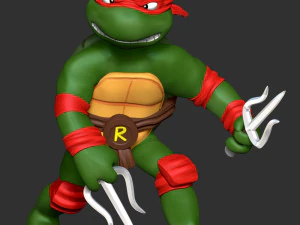 Raphael - Teenage Mutant Ninja Turtles 3D Print Model