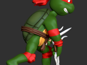 Raphael - Teenage Mutant Ninja Turtles 3D Print Model