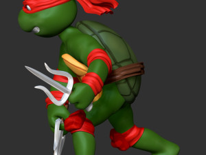 Raphael - Teenage Mutant Ninja Turtles 3D Print Model