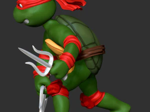 Raphael - Teenage Mutant Ninja Turtles 3D Print Model
