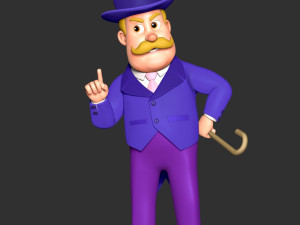 PAW Patrol - Mayor Humdinger 3Dプリントモデル
