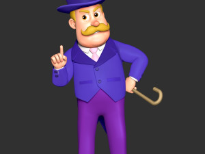 PAW Patrol - Mayor Humdinger 3Dプリントモデル