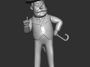 PAW Patrol - Mayor Humdinger 3Dプリントモデル