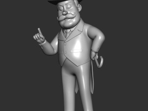 PAW Patrol - Mayor Humdinger 3Dプリントモデル