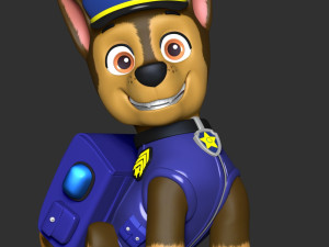 PAW Patrol - Chase Police Modèles 3D en vedette