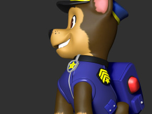 PAW Patrol - Chase Police Modèles 3D en vedette