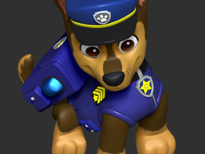 PAW Patrol - Chase Police Modèles 3D en vedette