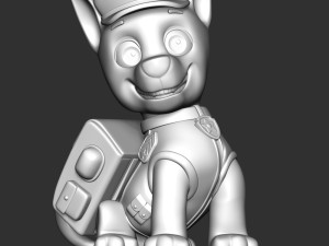 PAW Patrol - Chase Police Modèles 3D en vedette