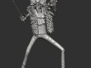 Brook and Violin - One Piece 3D Print Model