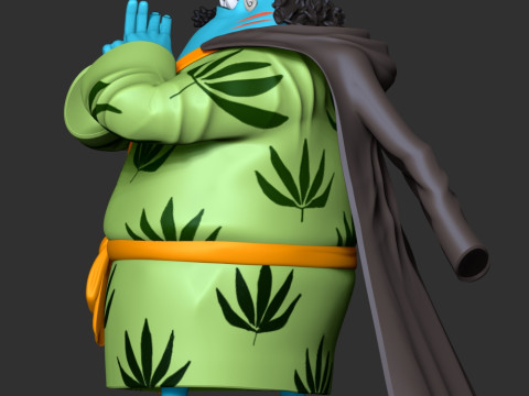 Jinbe - One Piece Model Cetak 3D