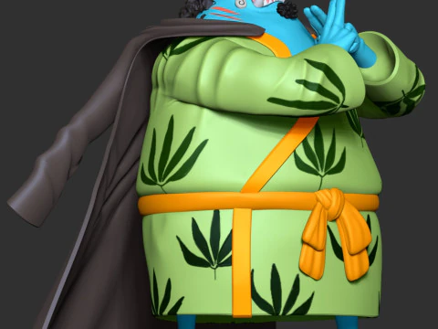 Jinbe - One Piece 3D Print Model